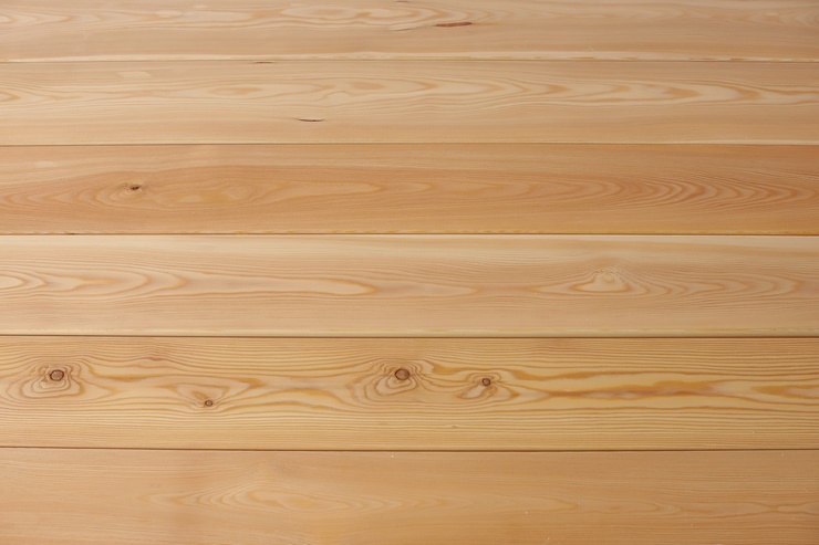 Прямой планкен из лиственницы